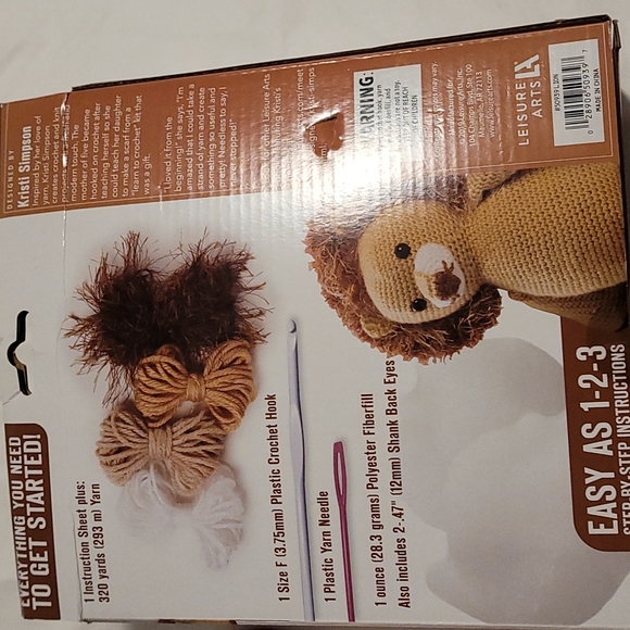 3/$15 Crochet Animal Kit - Picture 3 of 3
